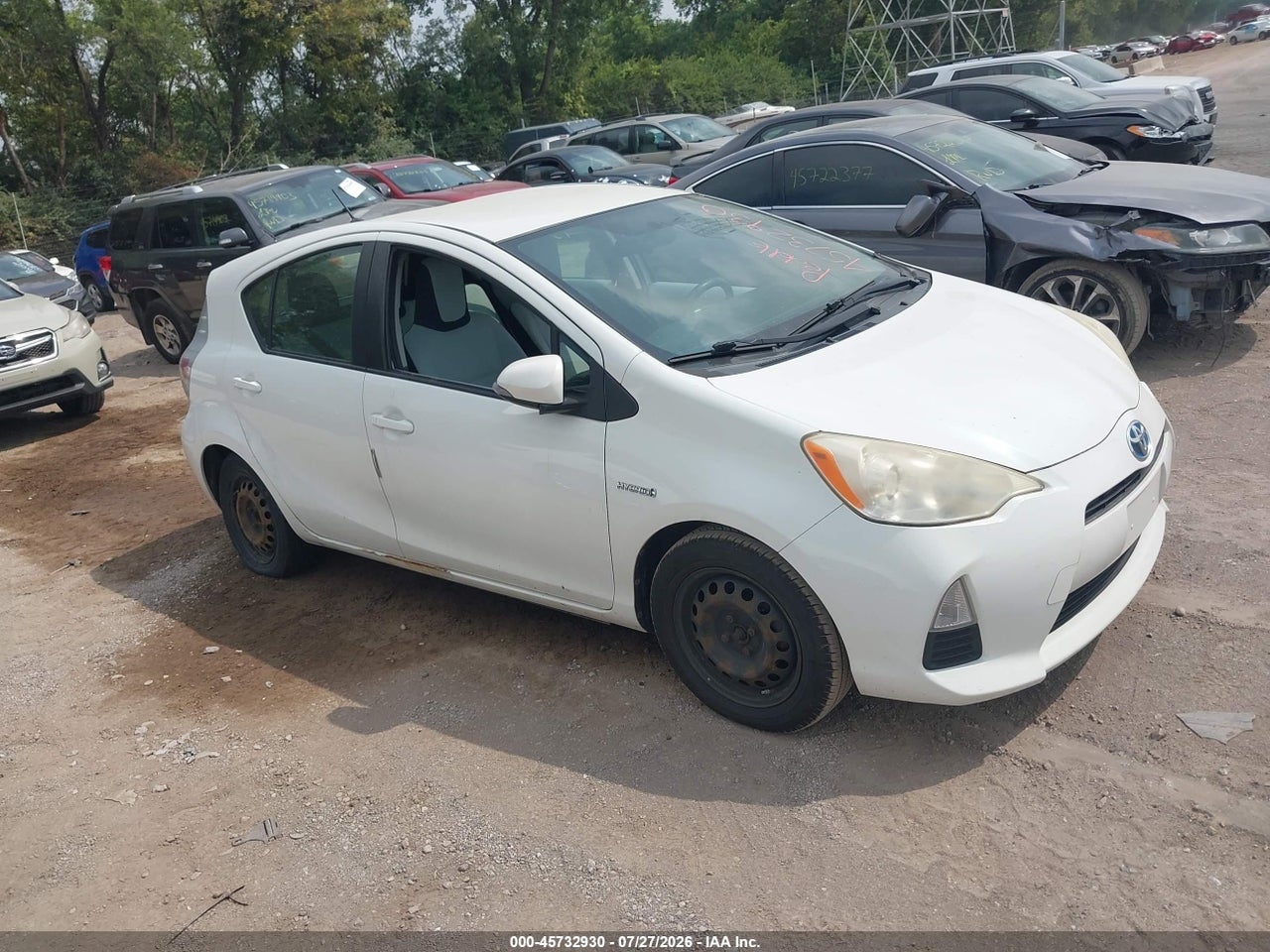 JTDKDTB36C1****** · 2012 TOYOTA PRIUS C ONE