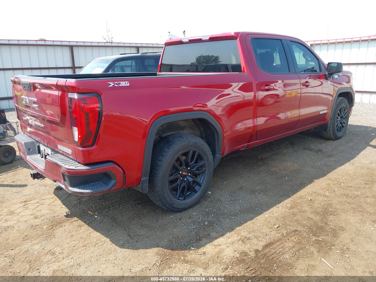 2021 GMC SIERRA 1500 4WD  STANDARD BOX ELEVATION · 4/11