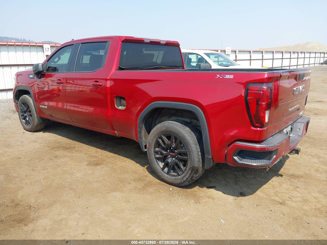 2021 GMC SIERRA 1500 4WD  STANDARD BOX ELEVATION · 3/11