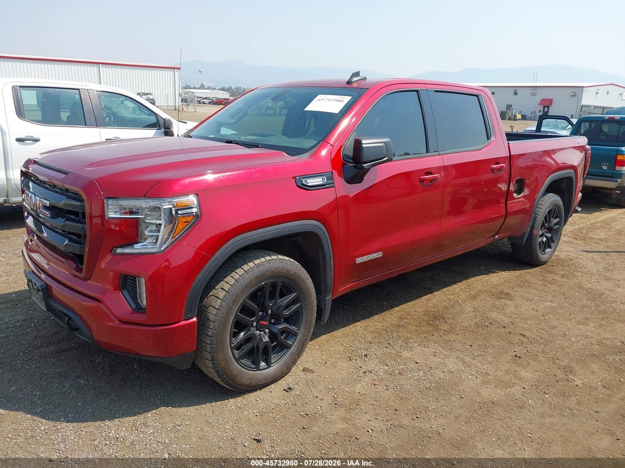 2021 GMC SIERRA 1500 4WD  STANDARD BOX ELEVATION · 2/11