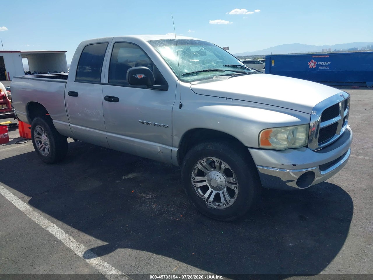 1D7HA18N44J****** · 2004 DODGE RAM 1500 SLT/LARAMIE