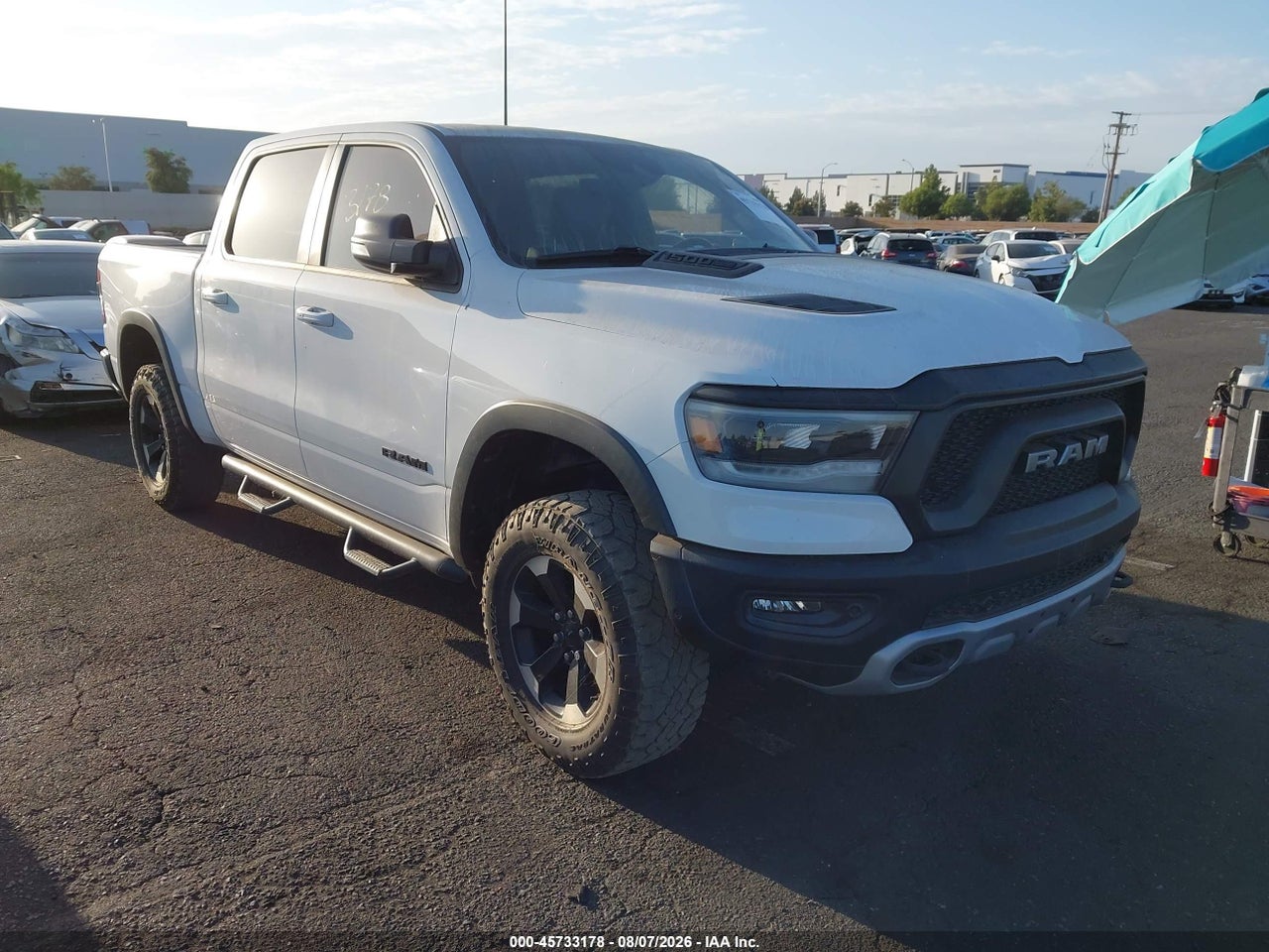 1C6SRFLT3MN****** · 2021 RAM 1500 REBEL  4X4 5'7 BOX