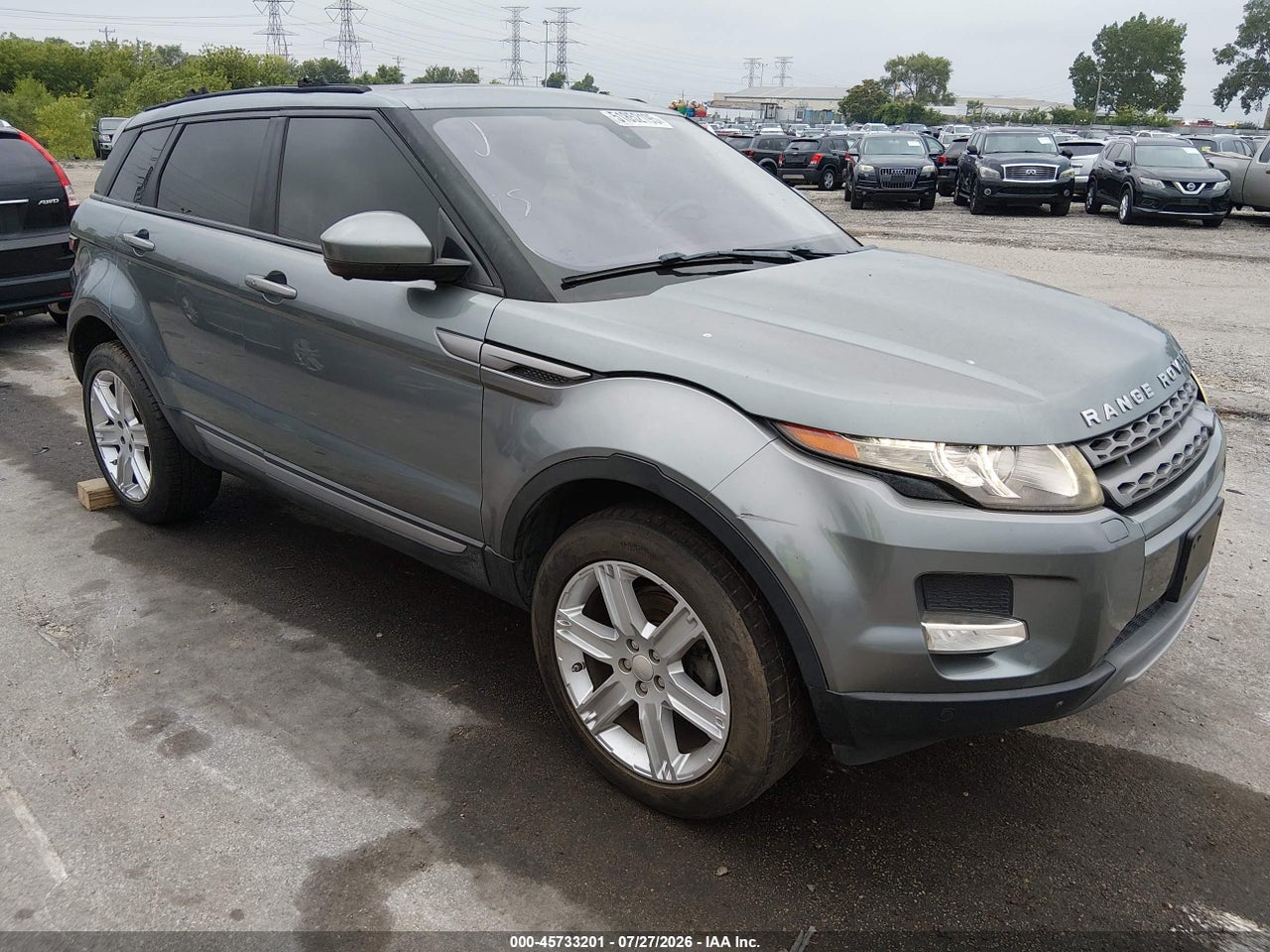 SALVR2BG3FH****** · 2015 LAND ROVER RANGE ROVER EVOQUE PURE