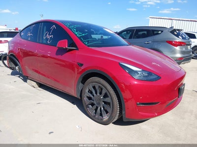 7SAYGAEEXNF****** · 2022 TESLA MODEL Y LONG RANGE DUAL MOTOR ALL-WHEEL DRIVE