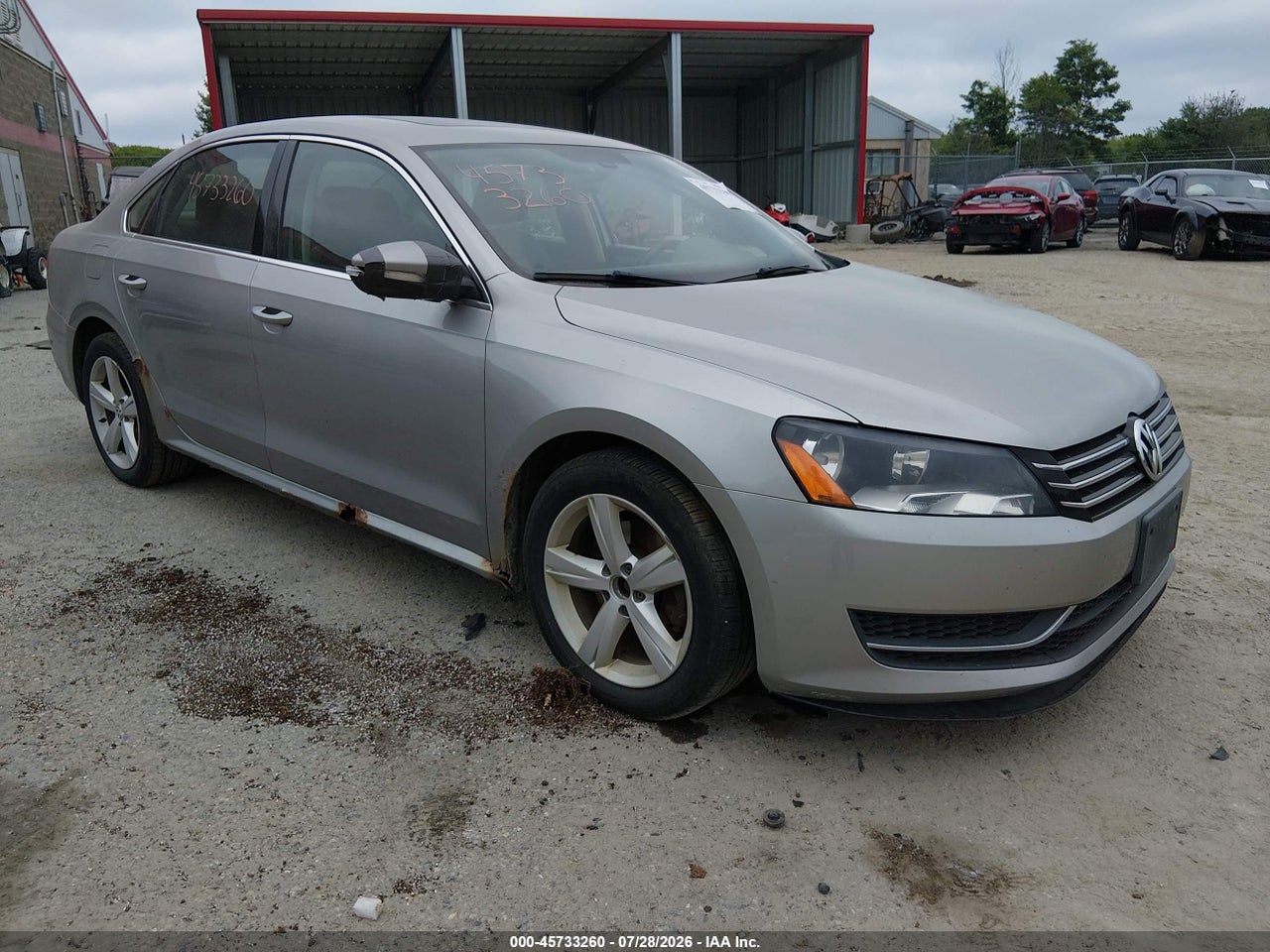 1VWBP7A34CC****** · 2012 VOLKSWAGEN PASSAT 2.5L SE