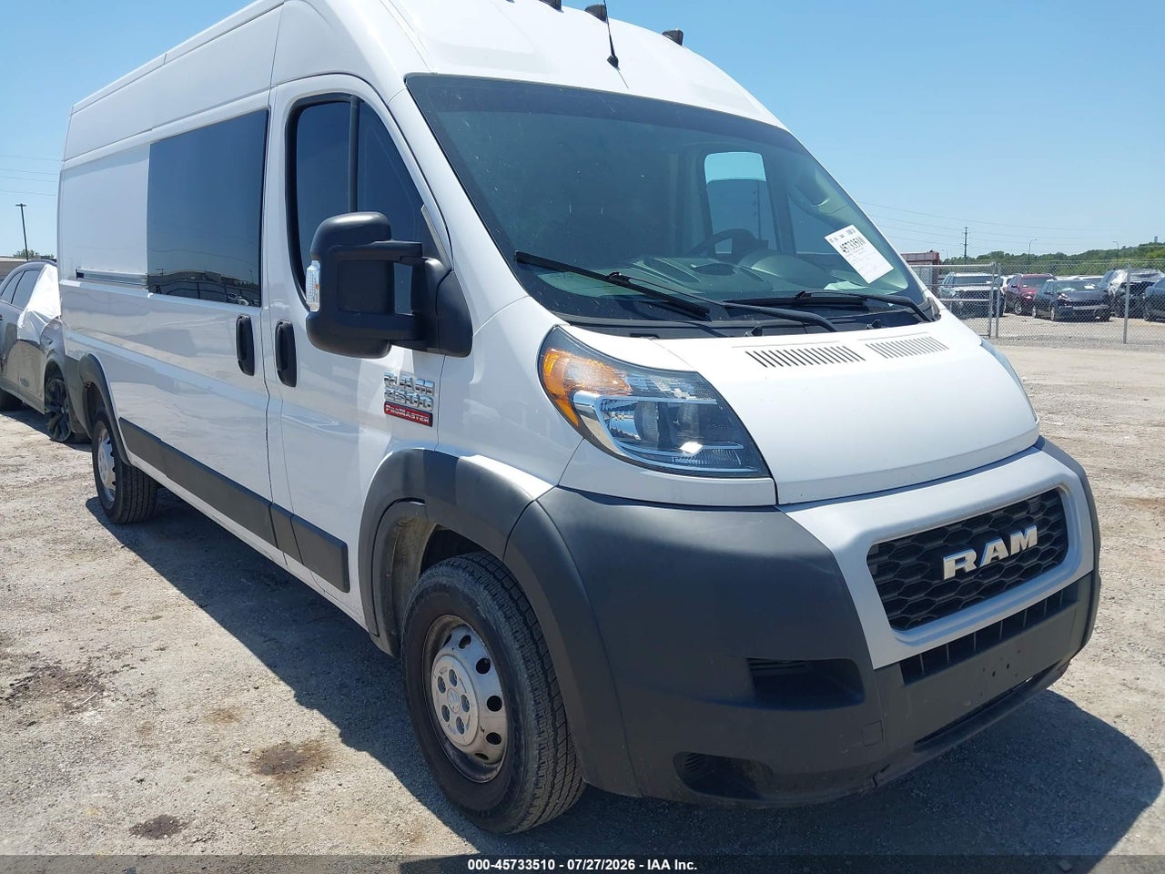 3C6ERVDG2ME****** · 2021 RAM PROMASTER 2500 HIGH ROOF 159 WB
