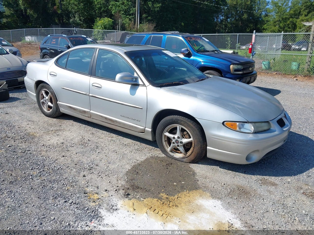 1G2WP52K33F****** · 2003 PONTIAC GRAND PRIX GT