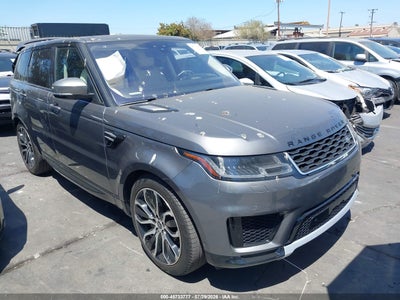 SALWR2RV0JA****** · 2018 LAND ROVER RANGE ROVER SPORT HSE