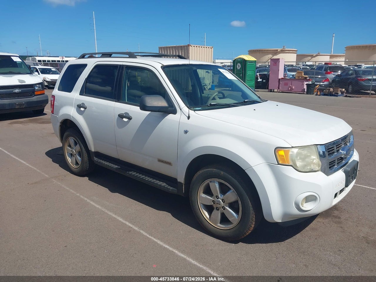 1FMCU03138K****** · 2008 FORD ESCAPE XLT