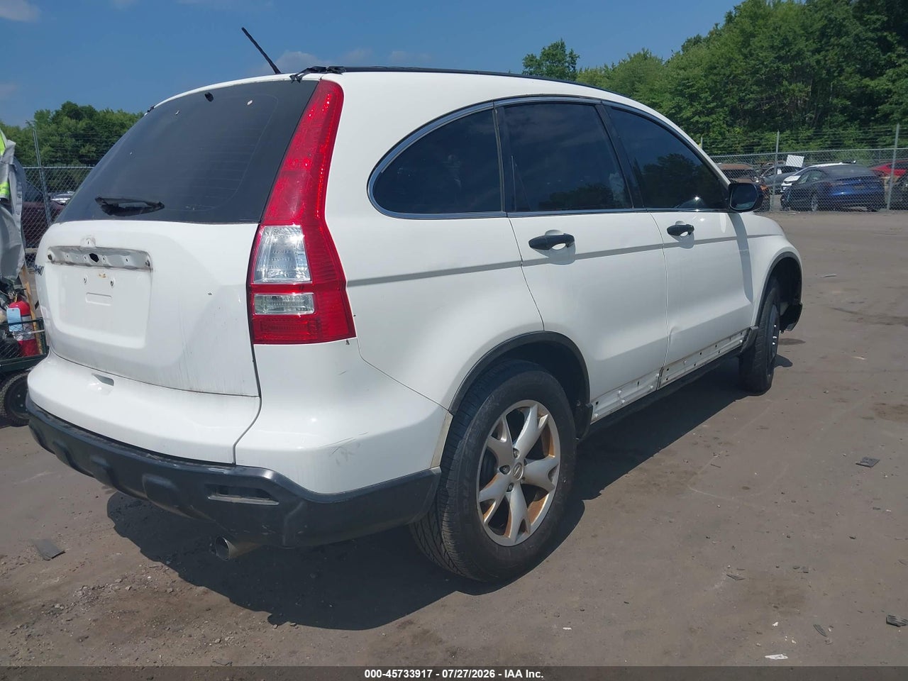 5J6RE48358L****** · 2008 HONDA CR-V LX · 4/11