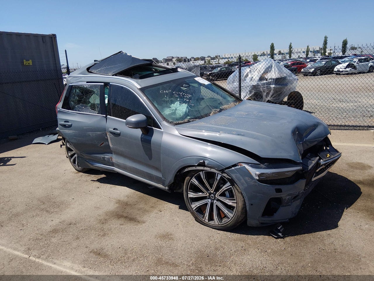 YV4L12RA5P1****** · 2023 VOLVO XC60 B5 ULTIMATE BRIGHT THEME