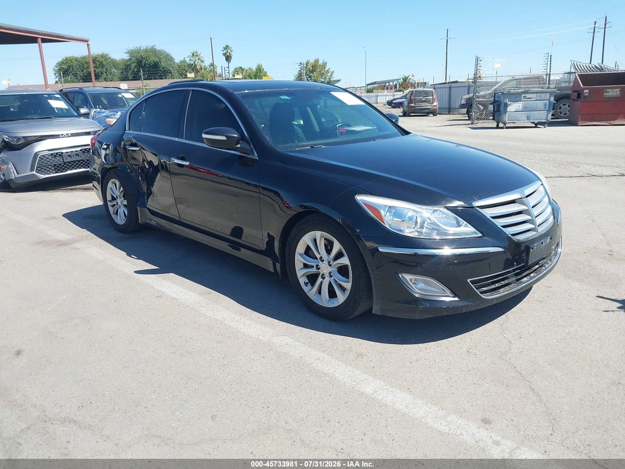 KMHGC4DDXCU****** · 2012 HYUNDAI GENESIS 3.8