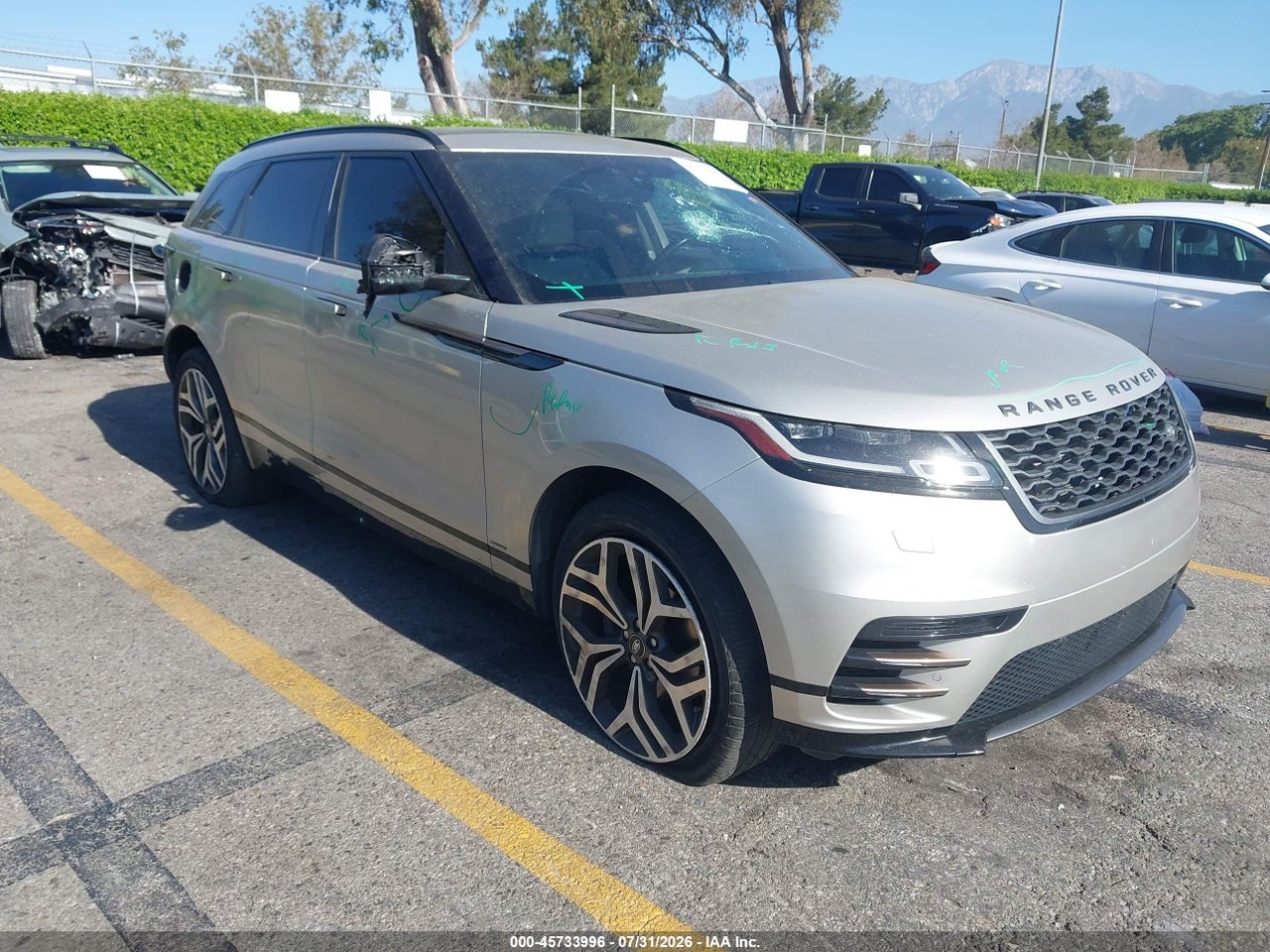 SALYK2EX5LA****** · 2020 LAND ROVER RANGE ROVER VELAR P250 R-DYNAMIC S
