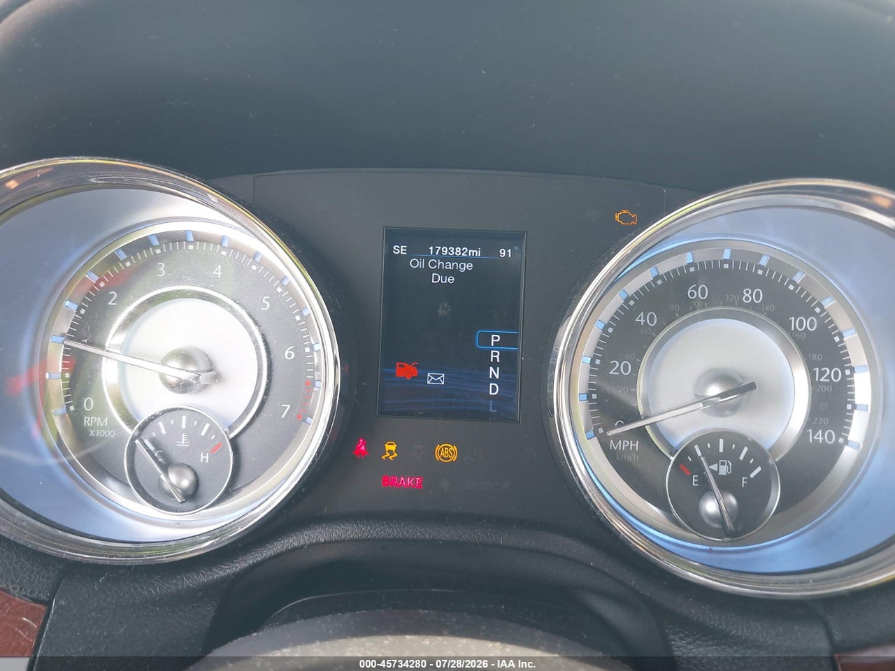 2C3CCACG0CH****** · 2012 CHRYSLER 300 LIMITED · 7/11