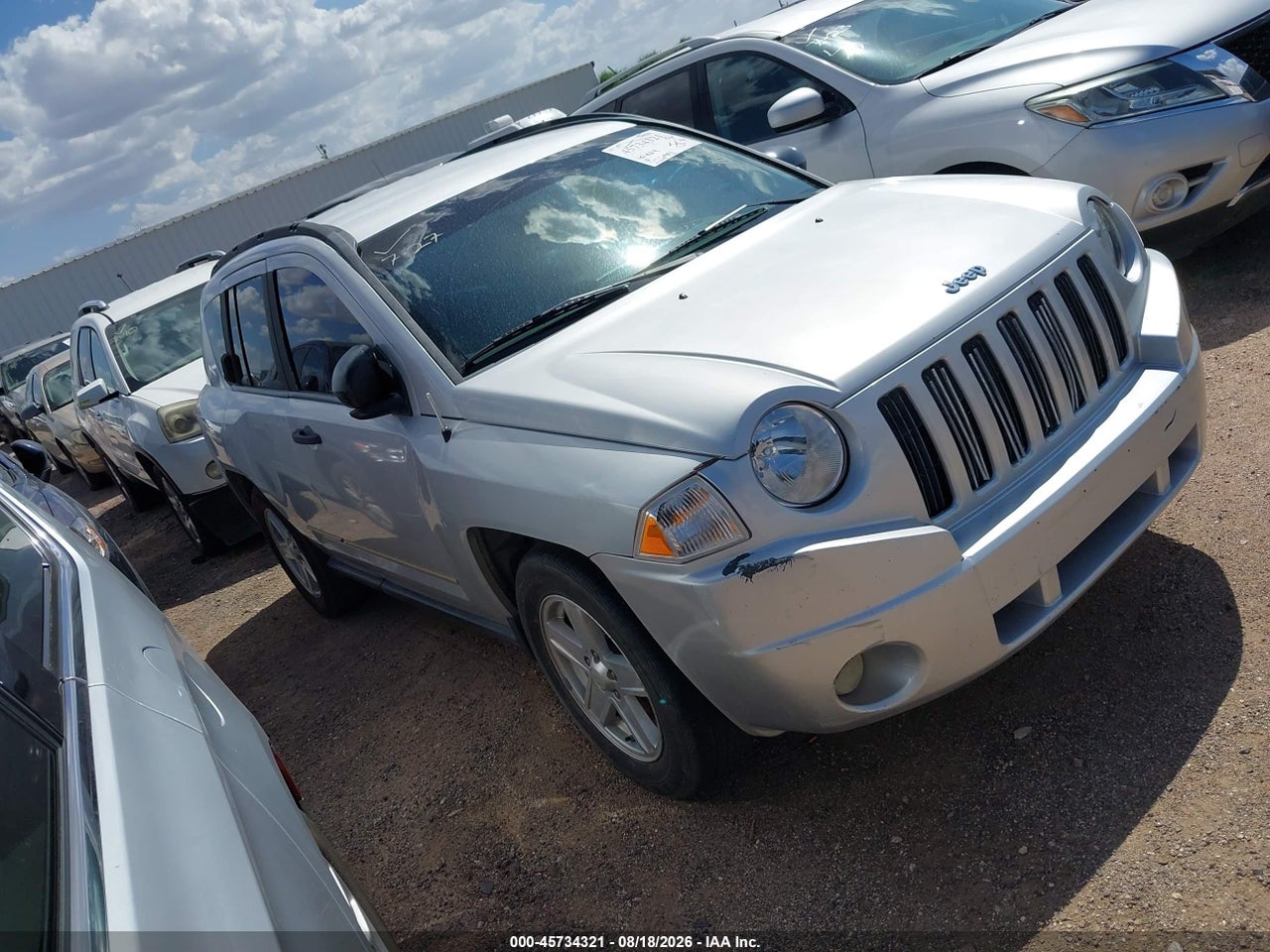 1J8FT47038D****** · 2008 JEEP COMPASS SPORT