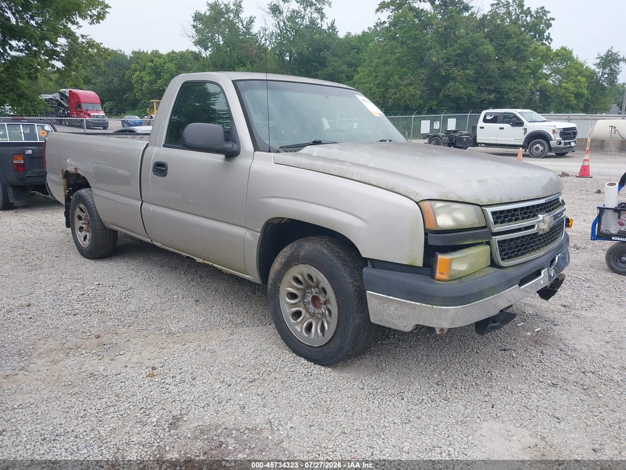 1GCEC14X36Z****** · 2006 CHEVROLET SILVERADO 1500 WORK TRUCK