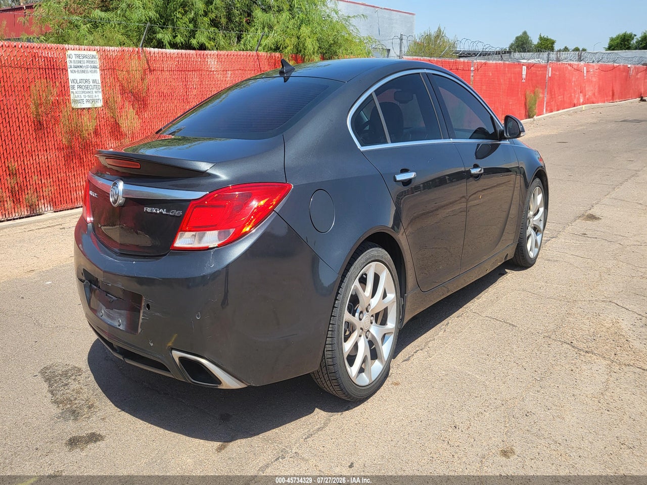2G4GV5GV6D9****** · 2013 BUICK REGAL GS · 4/11