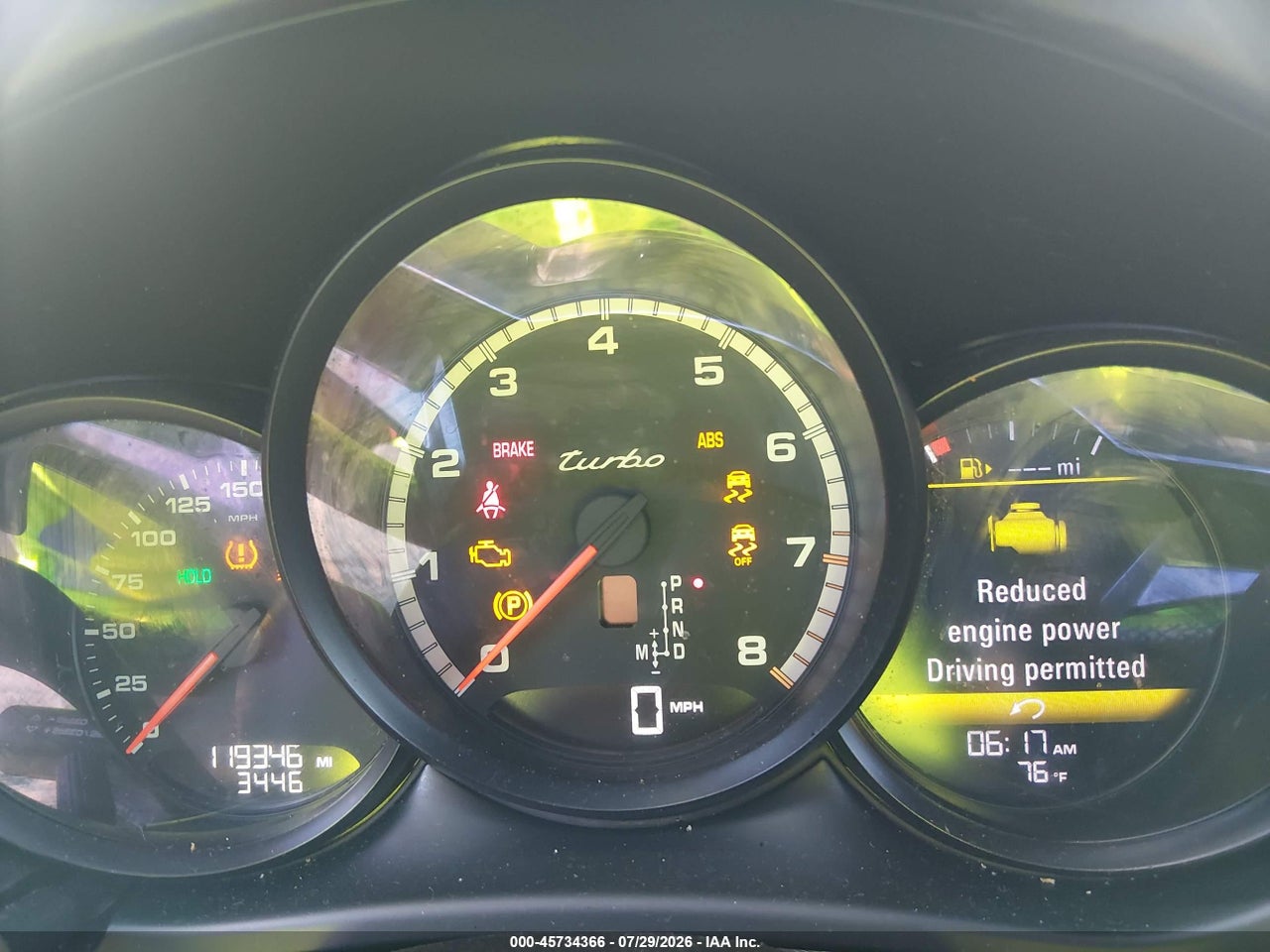 WP1AF2A5XFL****** · 2015 PORSCHE MACAN TURBO · 7/11