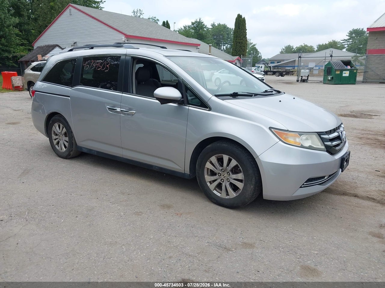 5FNRL5H61EB****** · 2014 HONDA ODYSSEY EX-L