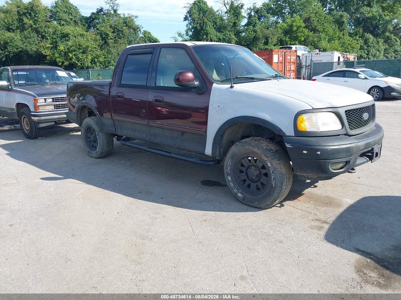 1FTRW08L31K****** · 2001 FORD F-150 KING RANCH EDITION/LARIAT/XLT