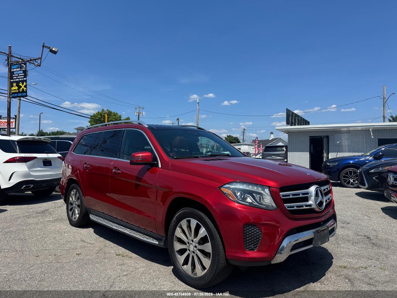 4JGDF6EE1HA****** · 2017 MERCEDES-BENZ GLS 450 4MATIC