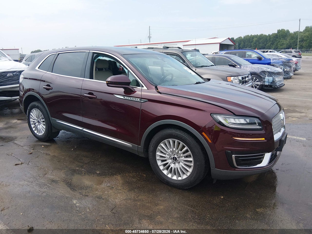 2LMPJ8J93KB****** · 2019 LINCOLN NAUTILUS STANDARD