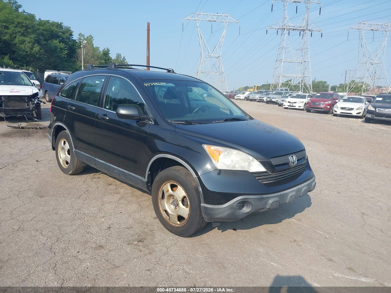 JHLRE48368C****** · 2008 HONDA CR-V LX