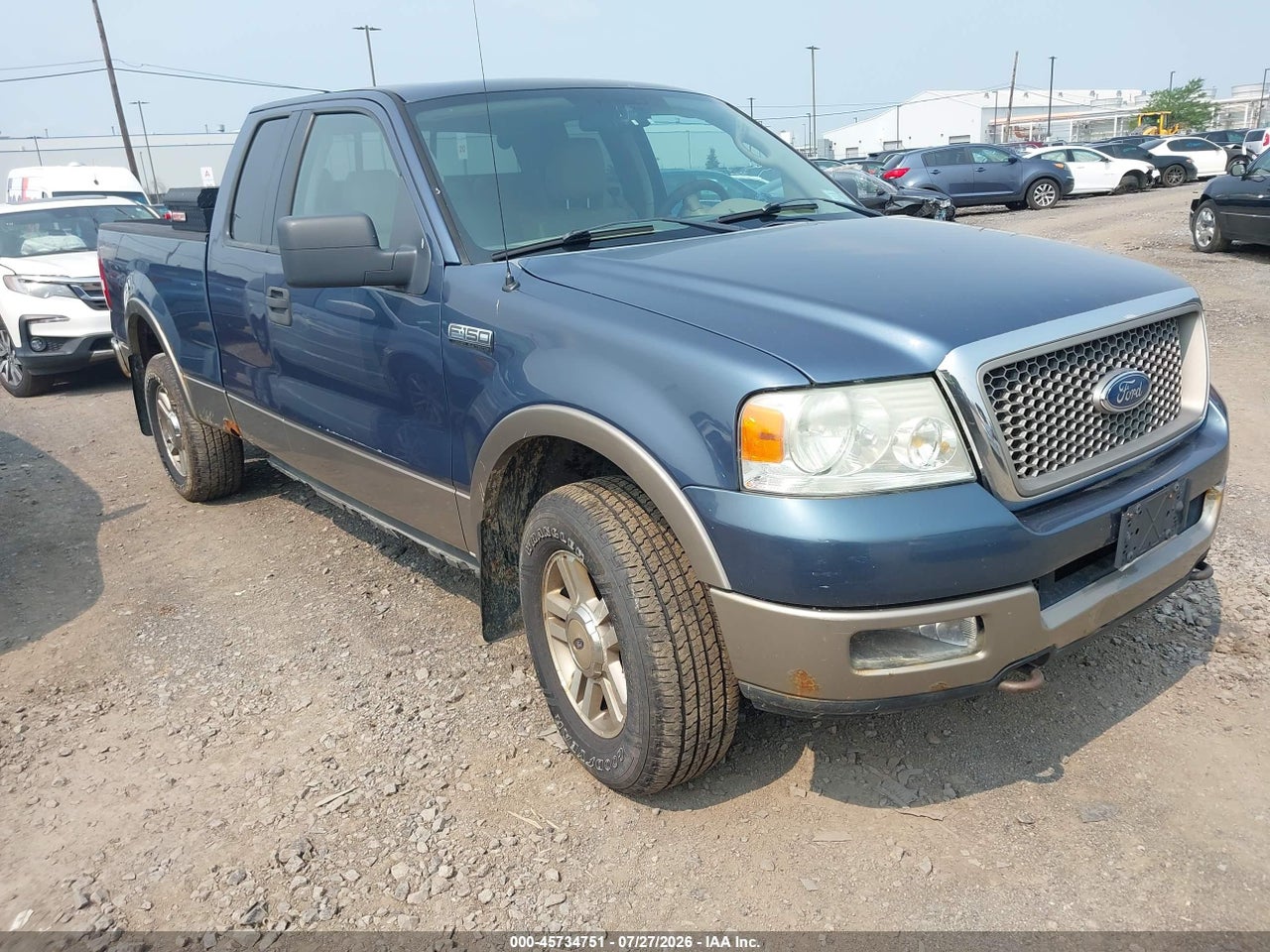 1FTPX14545N****** · 2005 FORD F-150 FX4/LARIAT/XL/XLT