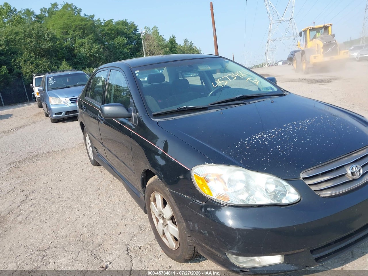 2T1BR32E93C****** · 2003 TOYOTA COROLLA S