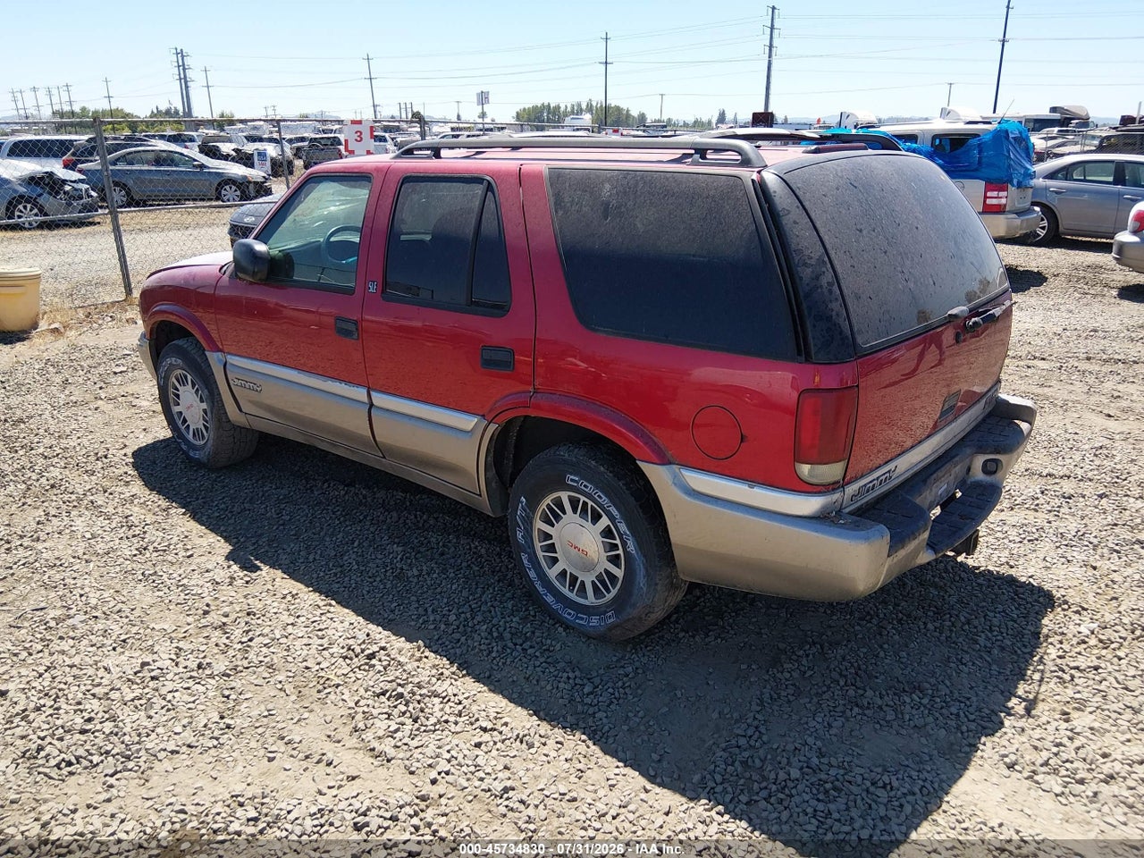 2000 GMC JIMMY SLE · 3/11