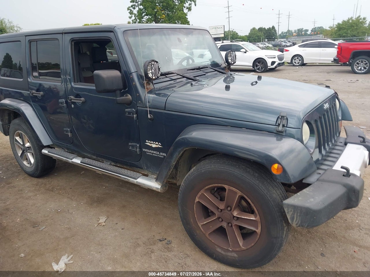 1J4GA59158L****** · 2008 JEEP WRANGLER UNLIMITED SAHARA