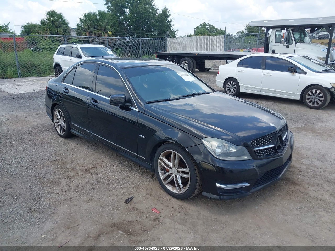 WDDGF4HB5CR****** · 2012 MERCEDES-BENZ C 250 SPORT