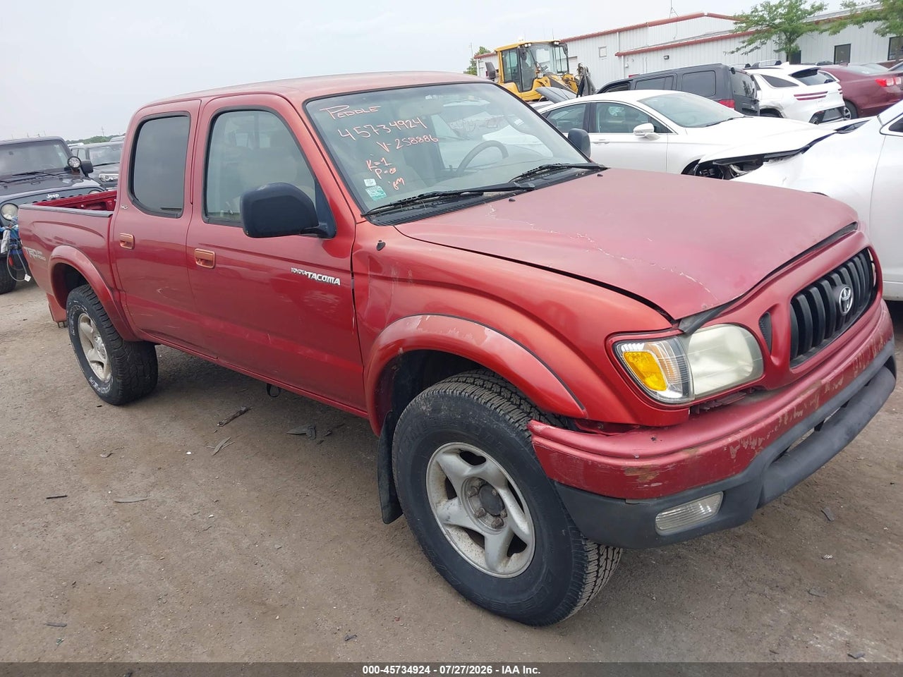 5TEHN72N43Z****** · 2003 TOYOTA TACOMA BASE V6