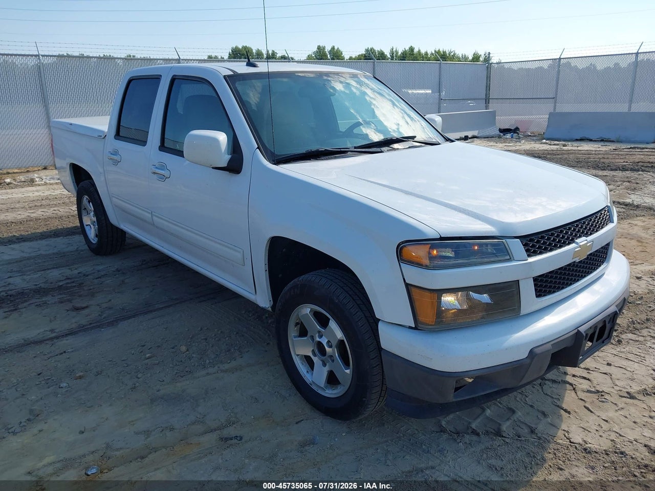 1GCDSCF92C8****** · 2012 CHEVROLET COLORADO LT W/1LT