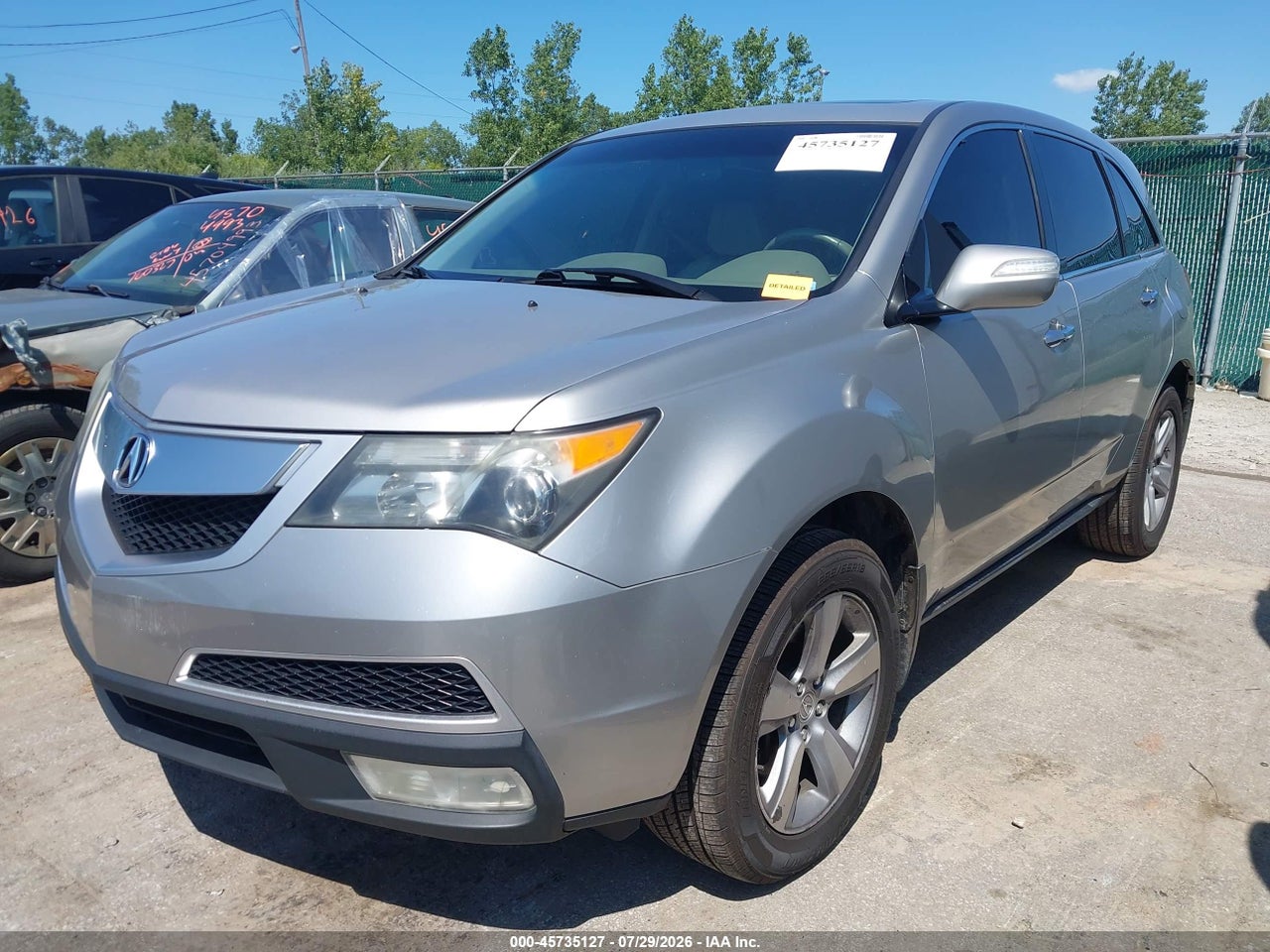 2HNYD2H43CH****** · 2012 ACURA MDX TECHNOLOGY PACKAGE · 2/11