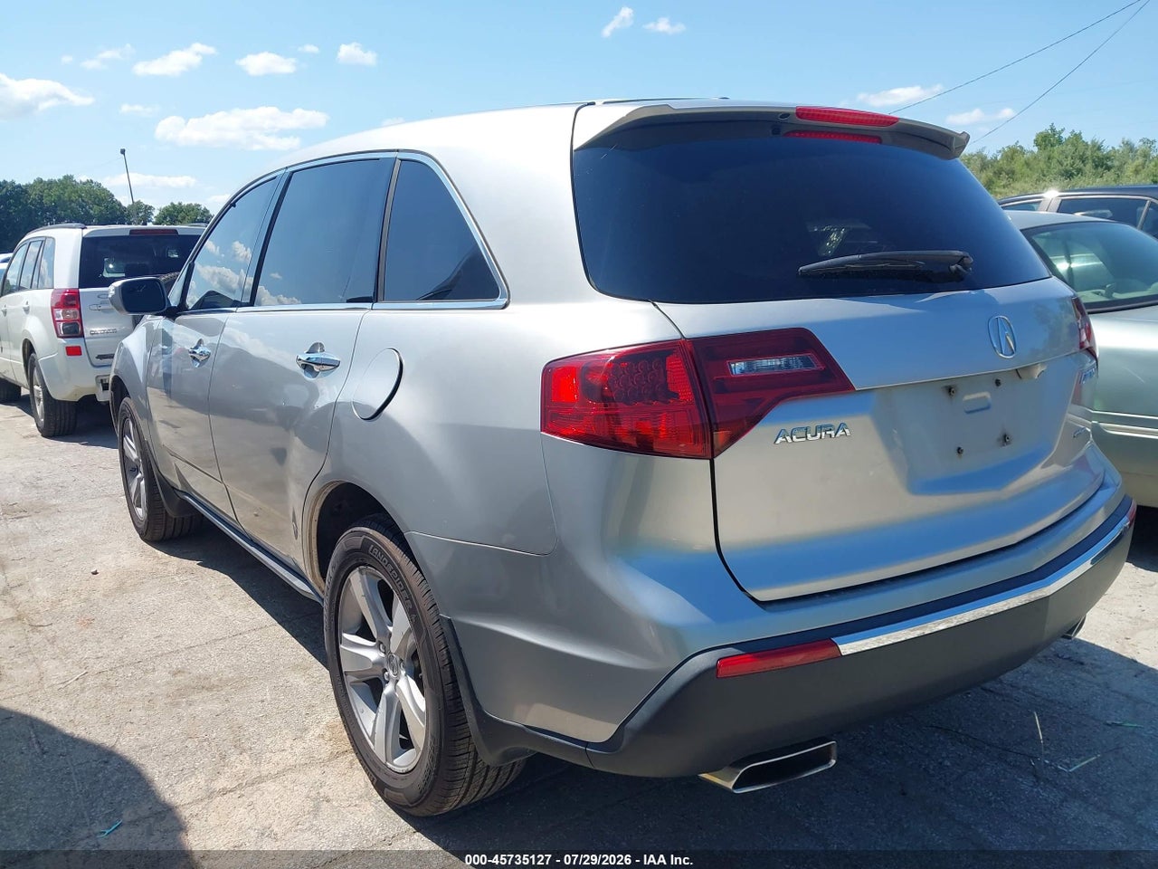 2HNYD2H43CH****** · 2012 ACURA MDX TECHNOLOGY PACKAGE · 3/11