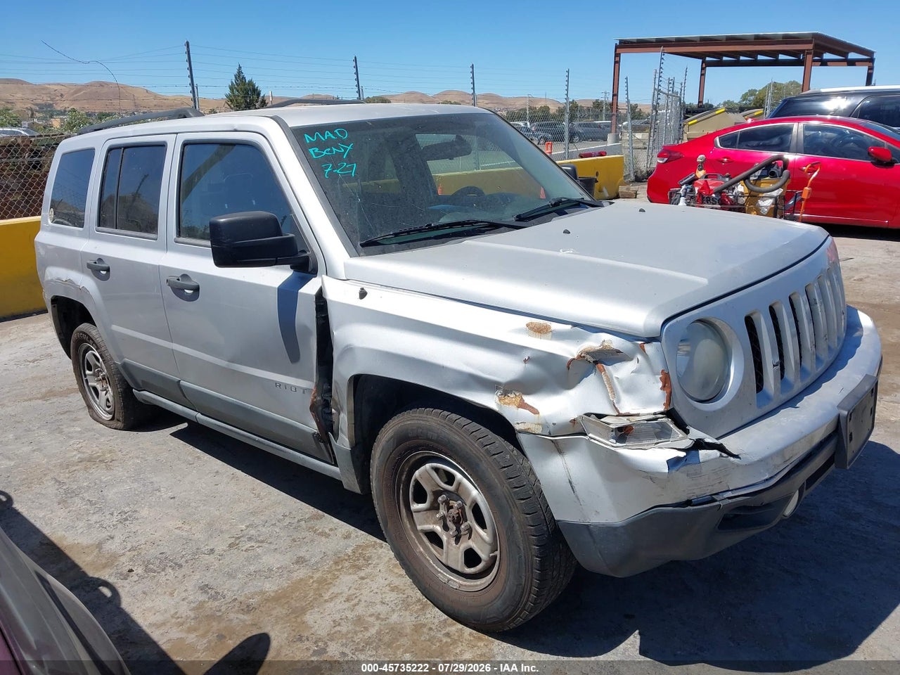 1J4NT1GA4BD****** · 2011 JEEP PATRIOT SPORT