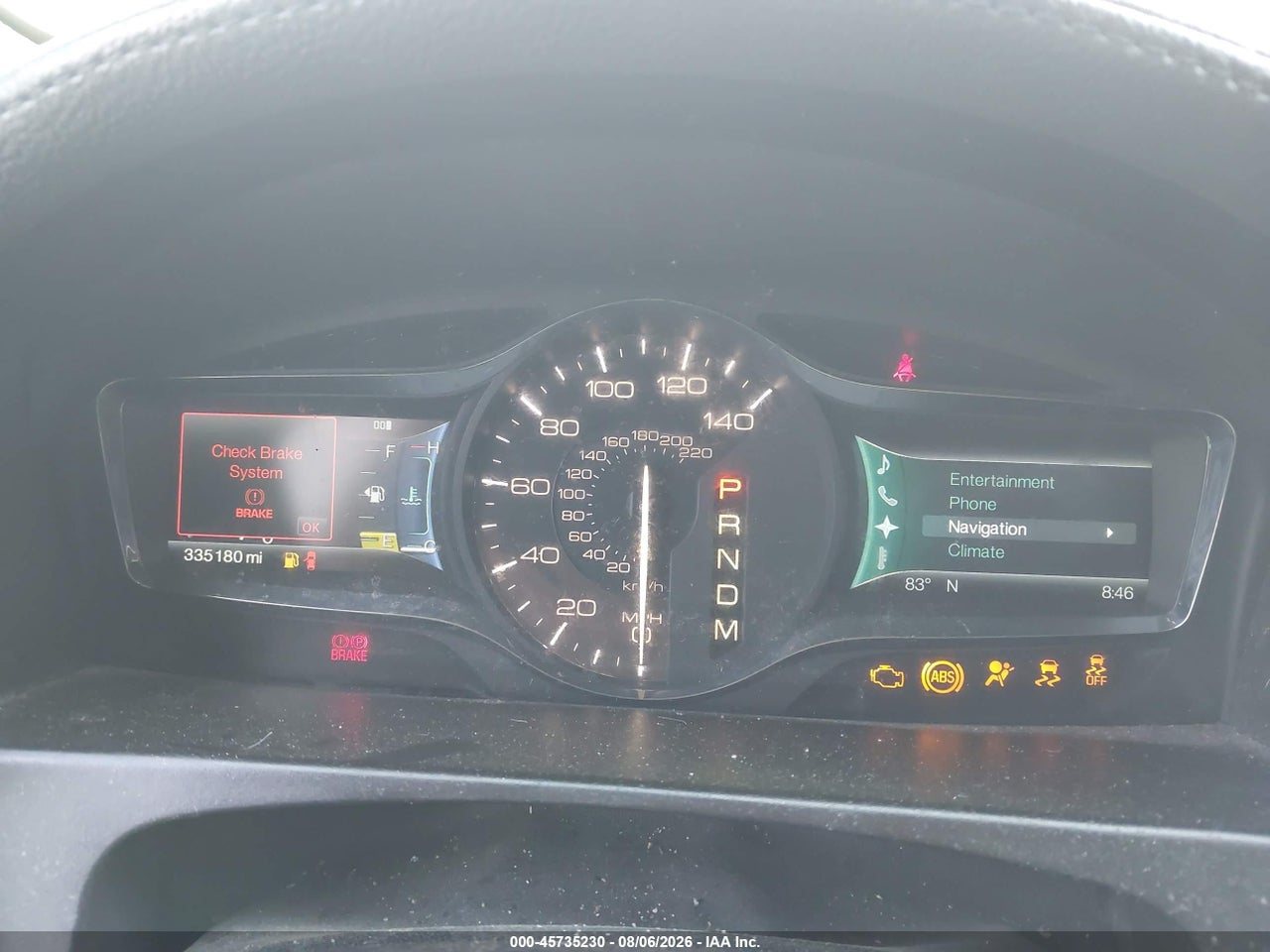 2LMDJ6JKXBB****** · 2011 LINCOLN MKX · 7/11