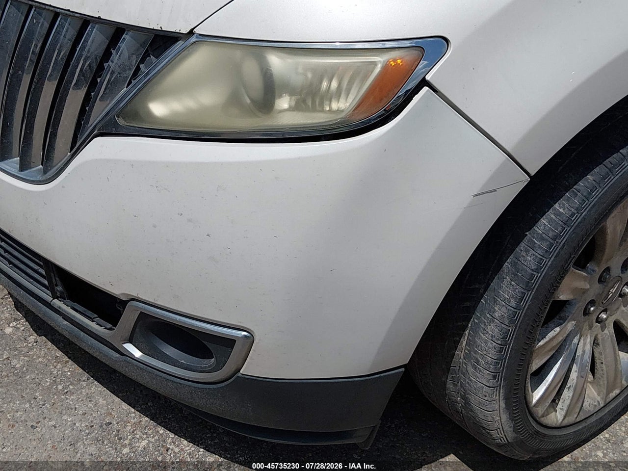 2LMDJ6JKXBB****** · 2011 LINCOLN MKX · 6/11