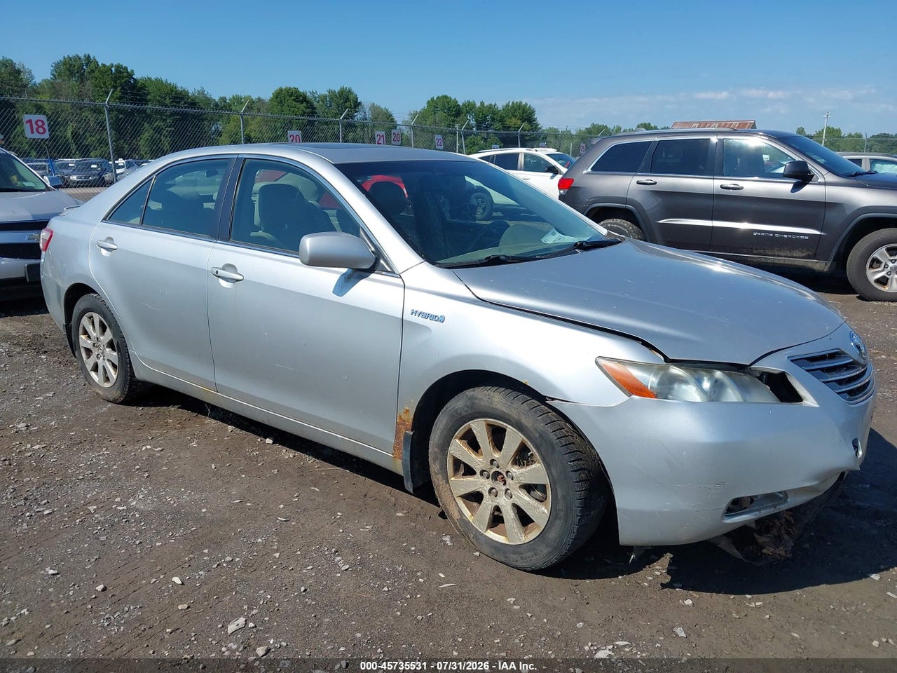 JTNBB46K973****** · 2007 TOYOTA CAMRY HYBRID