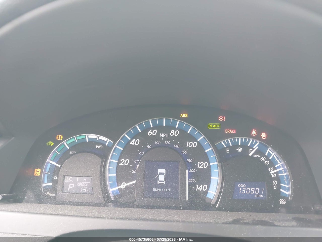 2014 TOYOTA CAMRY HYBRID LE · 7/11