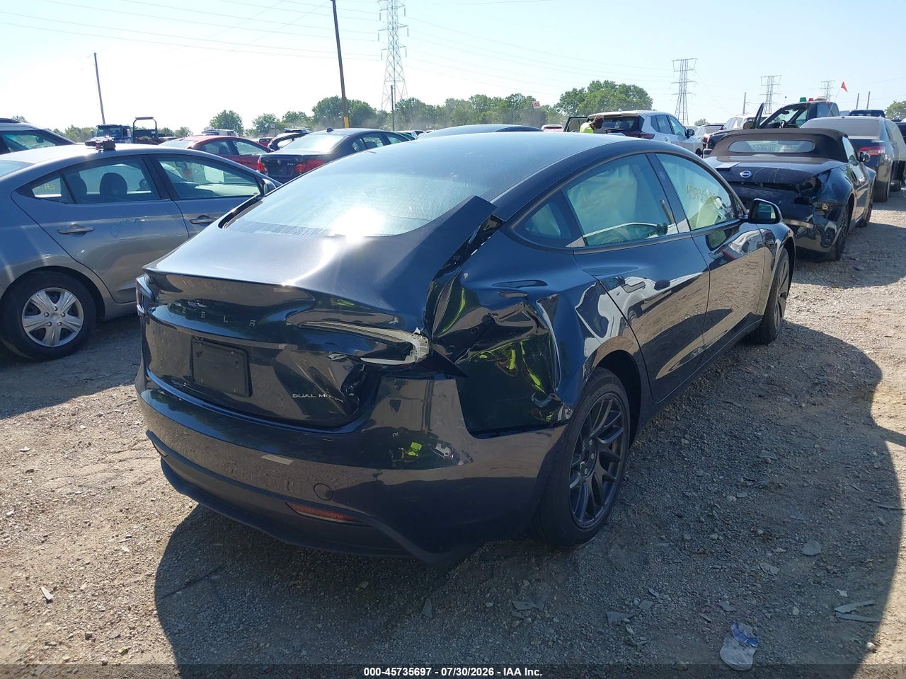 2025 TESLA MODEL 3 LONG RANGE ALL-WHEEL DRIVE · 4/10