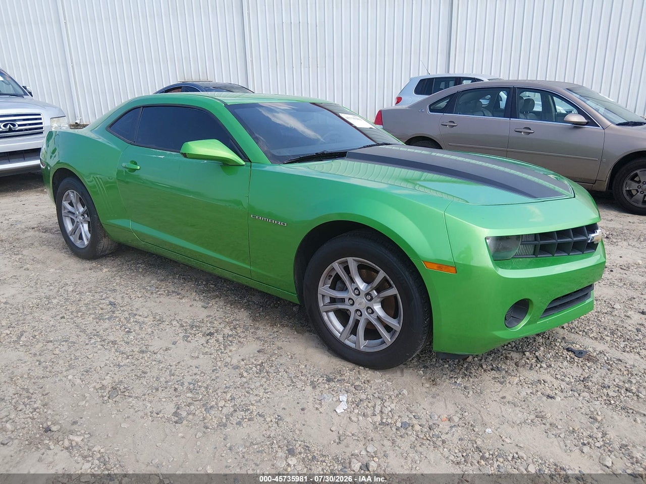 2G1FA1ED4B9****** · 2011 CHEVROLET CAMARO 2LS