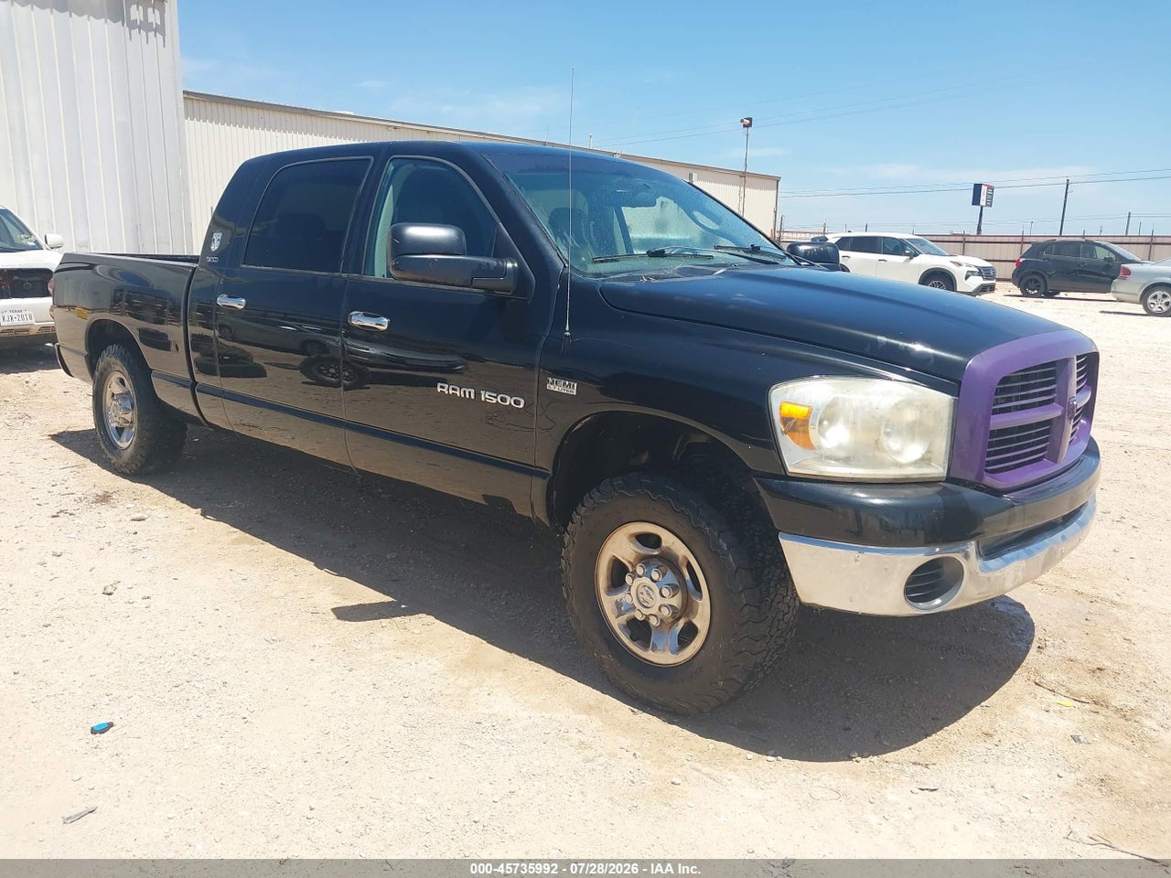 3D7KR19D97G****** · 2007 DODGE RAM 1500 SLT