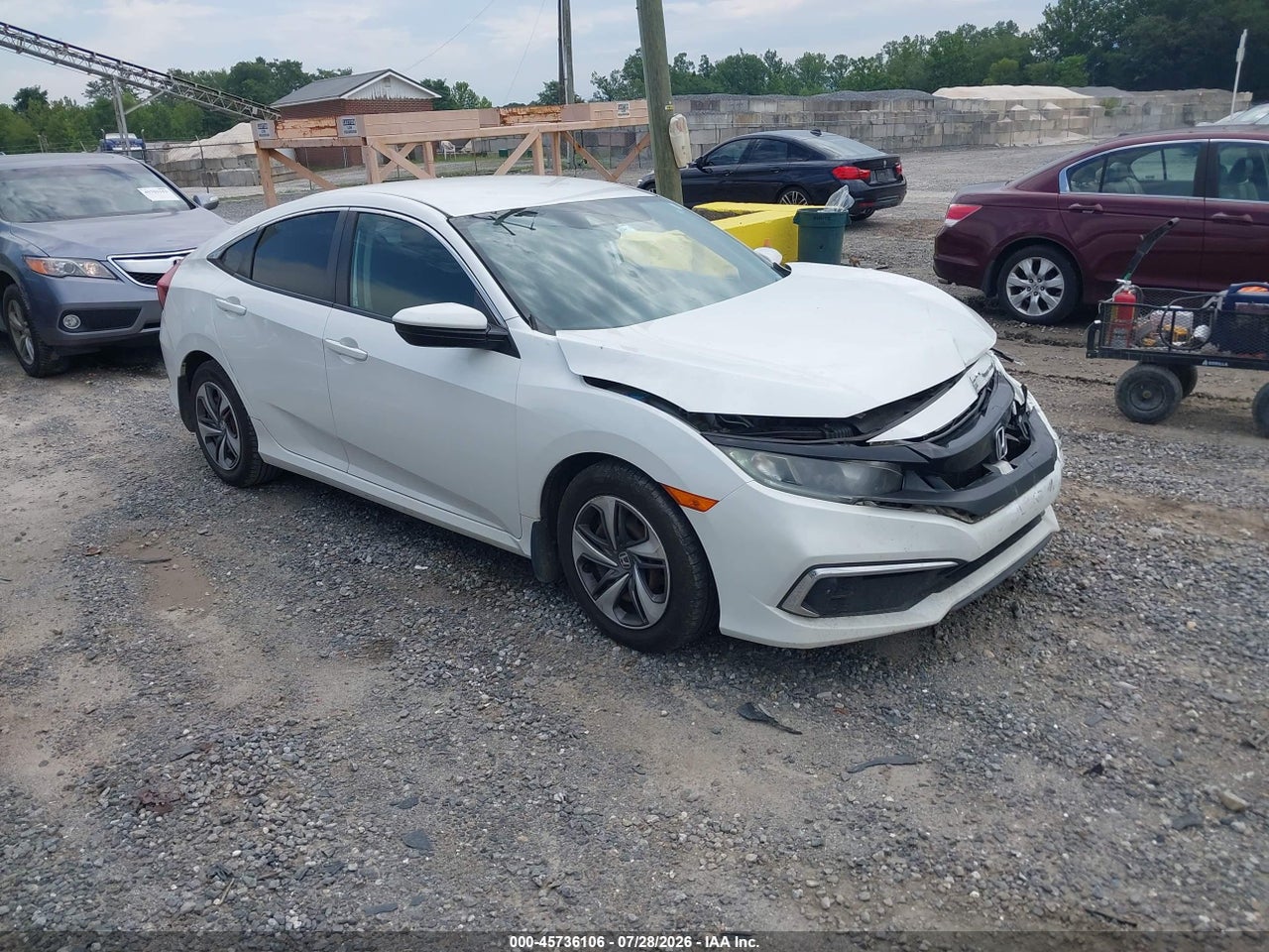 19XFC2F61KE****** · 2019 HONDA CIVIC LX