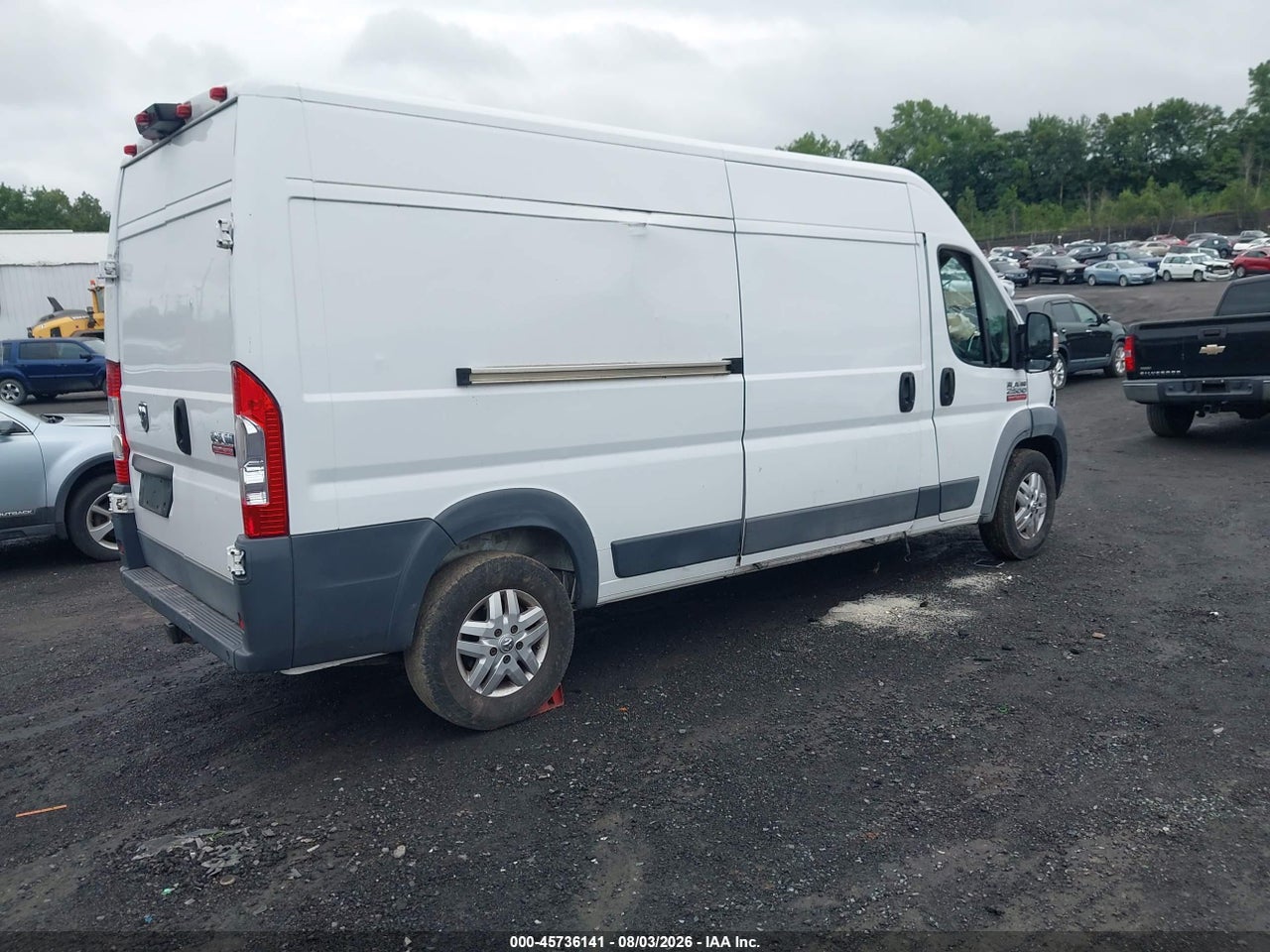2017 RAM PROMASTER 2500 HIGH ROOF 159 WB · 4/11