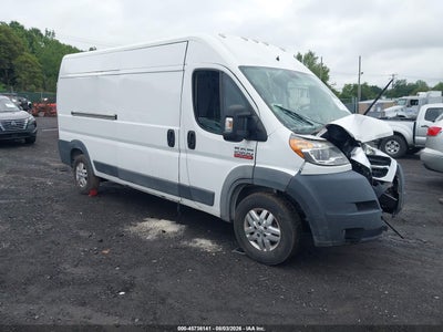 3C6TRVDG8HE****** · 2017 RAM PROMASTER 2500 HIGH ROOF 159 WB