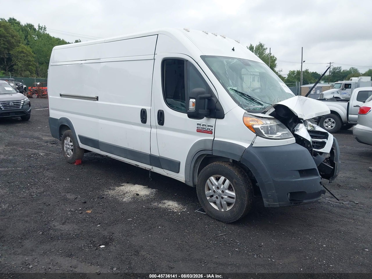 2017 RAM PROMASTER 2500 HIGH ROOF 159 WB
