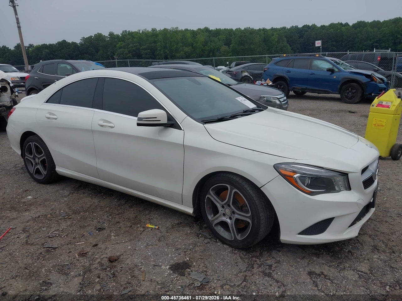 WDDSJ4GB4EN****** 2014 MERCEDES-BENZ CLA 250 4MATIC
