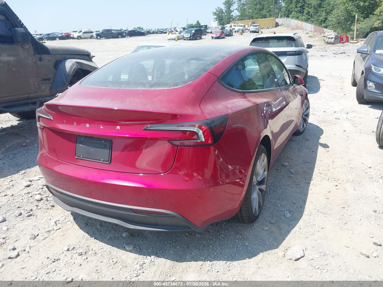 2025 TESLA MODEL 3 LONG RANGE REAR-WHEEL DRIVE/STANDARD REAR-WHEEL DRIVE · 4/9
